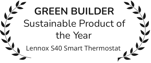 Lennox S40 Smart Thermostat Green Builder Award