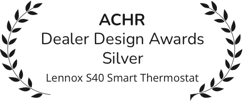 Lennox S40 Smart Thermostat ACHR Award