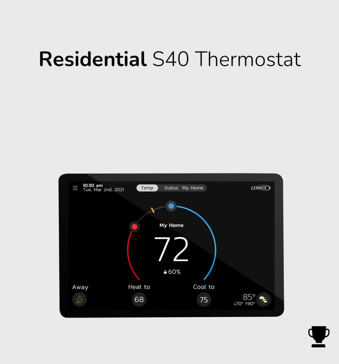 Lennox S40 Smart Thermostat